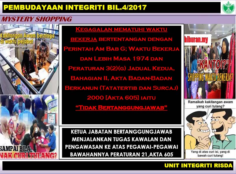 pembudayaan integriti 4 2017